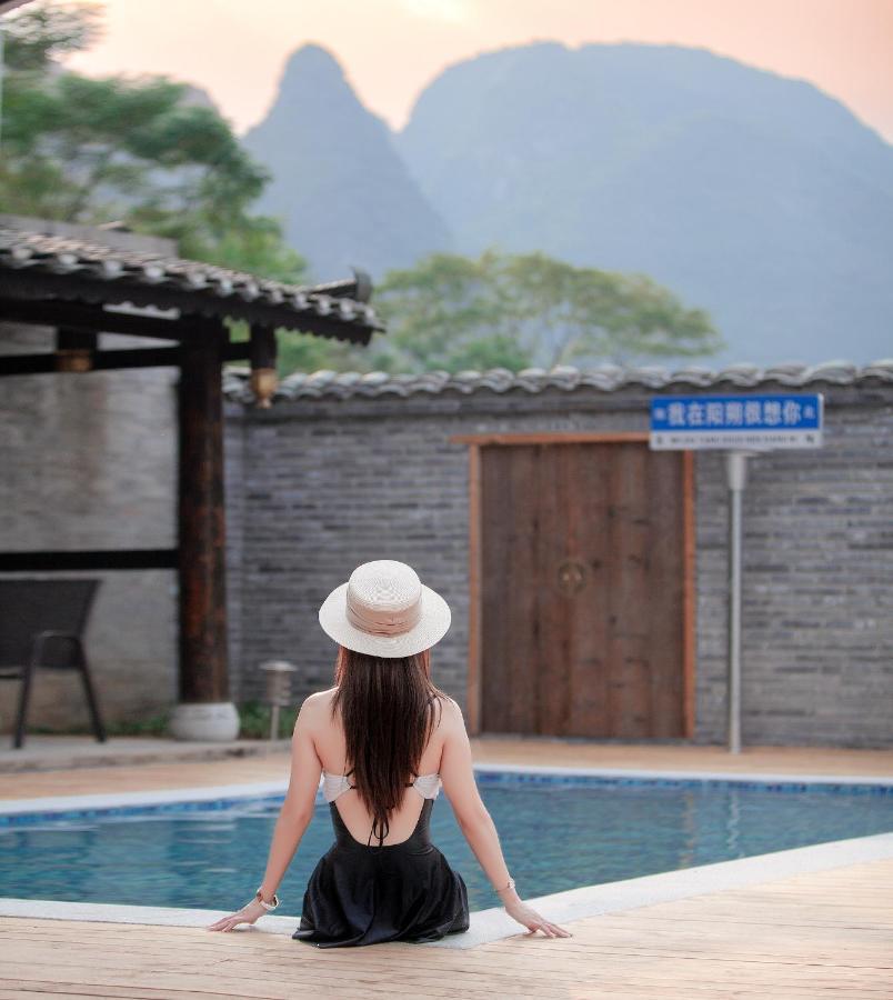 Tea Rhythm House Yangshuo Villa Ngoại thất bức ảnh